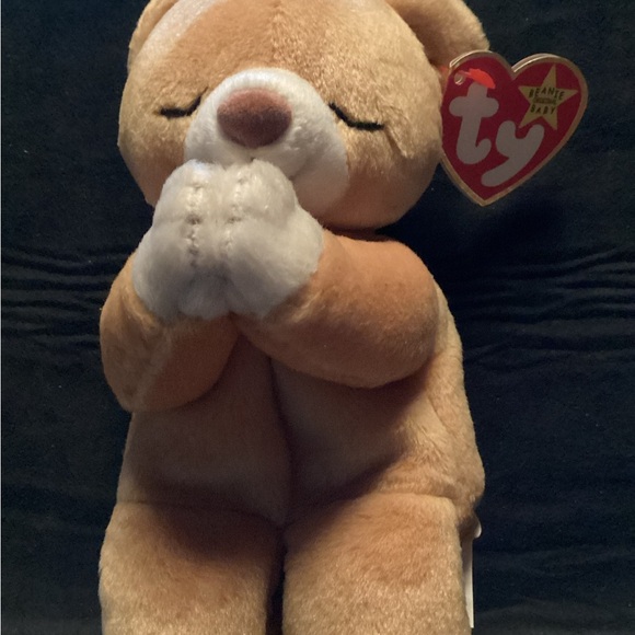 Ty beanie Kneeling praying bear - Picture 3 of 4